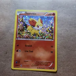 Fennekin 3/12 McDonald’s Pokemon Card Pokemon 2013 Holo Promo - Image 1