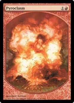 Pyroclasm - Textless Player Rewards Light Play, English Magic the Gathering MTG - Image 1
