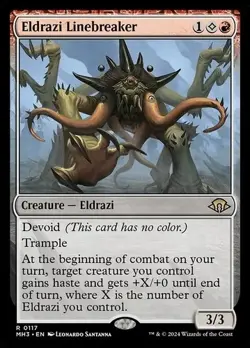 MTG Eldrazi Linebreaker - Modern Horizons 3 (MH3) NM Rare #117 - Image 1