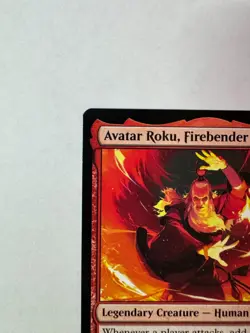 Avatar Roku, Firebender Avatar: The Last Airbender Magic MTG NM - Image 2