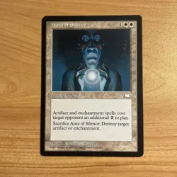 MTG / Aura Of Silence / Weatherlight / Good Condition - Image 1