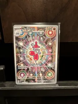 Pokemon Medicham Alt Rare 241/217 Mega Evolutions Ascended Heroes Ready To ship - Image 1