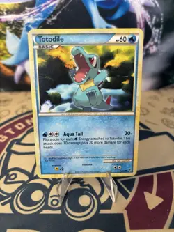 Totodile 74/95 Regular HGSS: Call of Legends Pokemon TCG - Image 1