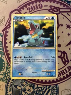 Totodile 74/95 Regular HGSS: Call of Legends Pokemon TCG - Image 3