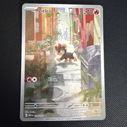 Litleo 139/132 - Mega Evolution Illustration Rare Pokemon TCG - NM+ - Image 1