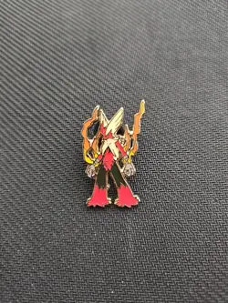 Pokemon 2 Enamel Pin Set - Mega Blaziken + Mega Swampert Blister Pack Pins - Image 3