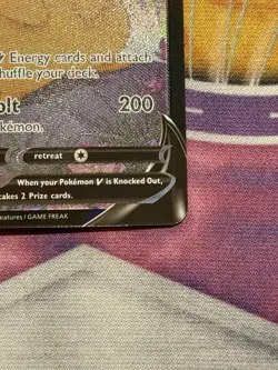 Pokemon TCG Pikachu v TG16/TG30 Lost Origin 2022 Full Art Holo Ultra Rare - Image 3