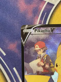 Pokemon TCG Pikachu v TG16/TG30 Lost Origin 2022 Full Art Holo Ultra Rare - Image 5
