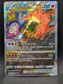 Charizard VSTAR SWSH262 Black Star Promo Pokemon TCG - Image 1
