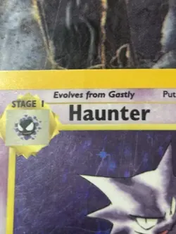 Pokemon TCG Haunter 6/62 Fossil Unlimited Holo Rare DMG - Image 5