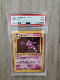 Pokemon Base Set Haunter #29/102 PSA 9 MINT like CGC BGS 1999 WOTC - Image 1