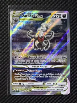 Pokemon TCG Crown Zenith: Galarian Gallery Darkrai VSTAR GG50/GG70 NM - Image 1