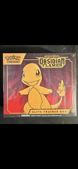 The Pokemon Scarlet & Violet Obsidian Flames Elite Trainer Box - Image 1