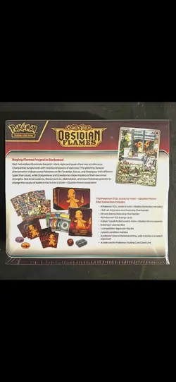 The Pokemon Scarlet & Violet Obsidian Flames Elite Trainer Box - Image 2
