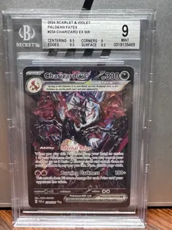 BGS 9 - Charizard ex - 234 - 2024 Pokemon Scarlet & Violet - Paldean Fates - Image 1