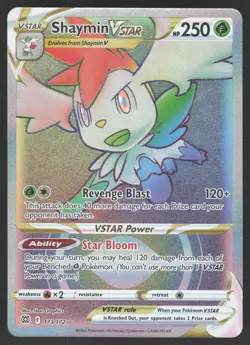 Shaymin VSTAR 173/172 Secret Rare Pokemon TCG Brilliant Stars NM - Image 1