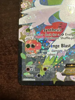 Shaymin EX RC21/RC25 Pokemon Legendary Treasures DMG - Image 5