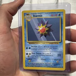 Pokemon TCG Starmie Base Set 64/102 Regular Unlimited Common - NM Near Mint Vtg - Image 2