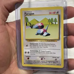 Pokemon TCG Porygon Base 39/102 Regular NM/MT Vintage Vtg Pokemon WOTC Uncommon - Image 2