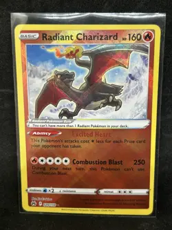 Pokemon TCG - Radiant Charizard - 020/159 - Radiant Rare - Crown Zenith - Image 1