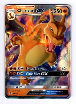 Charizard GX - SM211 SM Promos #SM211 (2017) Promo Holo NM Pokemon - Image 1