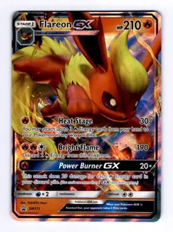 Flareon GX - SM171 SM Promos #SM171 (2017) Promo Holo NM Pokemon - Image 1