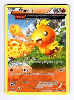 Torchic (Omega) XY - Primal Clash #26 (2015) Uncommon NM Pokemon - Image 1