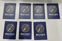 One Piece OP13 3rd Anniversary Treasure Pack Campaign Promo Set of 7 English - Image 2
