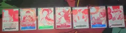 One Piece OP13 3rd Anniversary Treasure Pack Campaign Foil Promo Set of 7 - Image 1