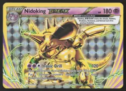 Nidoking BREAK 46/108 Rare BREAK Pokemon TCG XY - Evolutions NM - Image 1