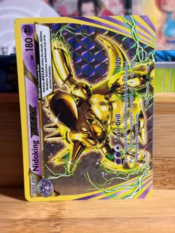 NIDOKING BREAK 46/108 XY Evolutions Holo Rare Pokemon TCG Lightly Played - Image 1