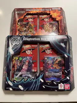 One Piece Illustration Box IB05 + IB06 Vol 5 & 6 - ENG Sealed NEW Lot Of 2 - Image 1