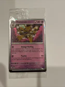 SEALED Alakazam 82/167 Cosmos Holo Knockout SEALED PROMO Pokemon Card - Image 1