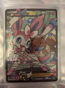 Pokemon Sylveon EX Full Art Holo Ultra Rare RC32/RC32 Generations 170HP Basic - Image 1