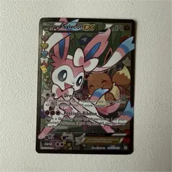 Pokemon Sylveon EX Full Art Ultra Rare Holo Generations RC32/RC32 170HP - Image 1
