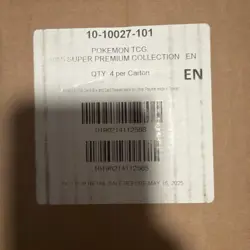 Pokemon TCG: Prismatic Evolutions Super-Premium Collection Case SEALED - Image 1