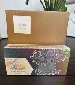 Pokemon Prismatic Evolutions Super Premium Collection Box Unsealed CASE (4 Per) - Image 1