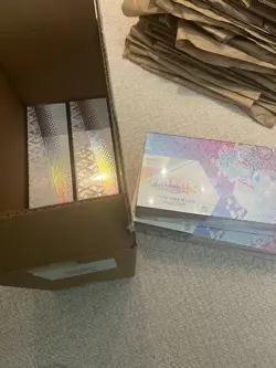 Pokemon Prismatic Evolutions Super Premium Collection Box Unsealed CASE (4 Per) - Image 1