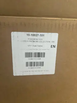 Pokemon Prismatic Evolutions Super Premium Collection Box Unsealed CASE (4 Per) - Image 4