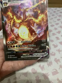 2022 Pokemon Sword and Shield Black Star UPC Promo #SWSH261 Charizard VMAX NM - Image 3