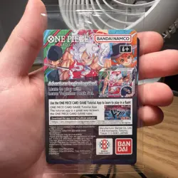 One Piece Monkey D. Luffy US Voyage College Basketball Card Rutgers w/ Poster - Image 2