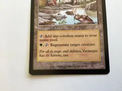 Magic the gathering. Yavimaya Hollow card. Mark on back. - Image 3