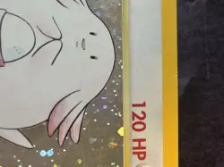 Pokemon TCG Chansey 3/130 Base Set 2 Holo Rare Card HP - Image 2