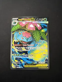 Mega Venusaur EX 155/132 Mega Evolution Full Art Card NM/M Condition - Image 1