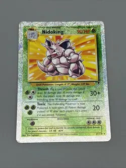 Pokemon TCG Legendary Collection Nidoking 31/110 Reverse Holo Card EX-NM - Image 3