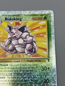 Pokemon TCG Legendary Collection Nidoking 31/110 Reverse Holo Card EX-NM - Image 5