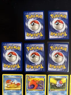 Pokemon TCG 1st Edition Fossil Card Lot Horsea Golem Sandslash Geodude - Image 3