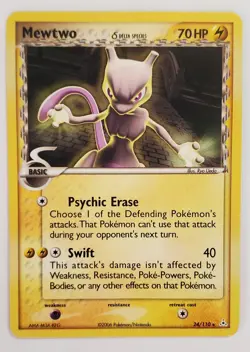 Pokemon TCG Mewtwo Delta Species 2006 Card 24/110 - Image 1