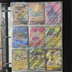 Huge Binder Collection Lot of 300+ Pokemon Cards Mixed Secret Rainbows Full Art - Image 3