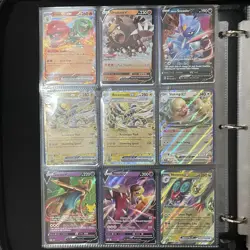 Huge Binder Collection Lot of 300+ Pokemon Cards Mixed Secret Rainbows Full Art - Image 4